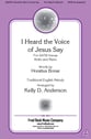 I Heard the Voice of Jesus Say SATB choral sheet music cover